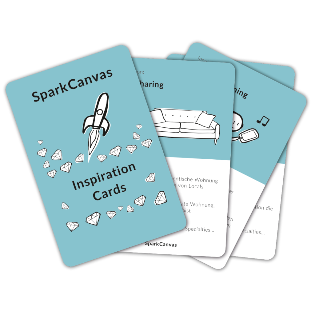 SparkCanvas Inspiration Cards